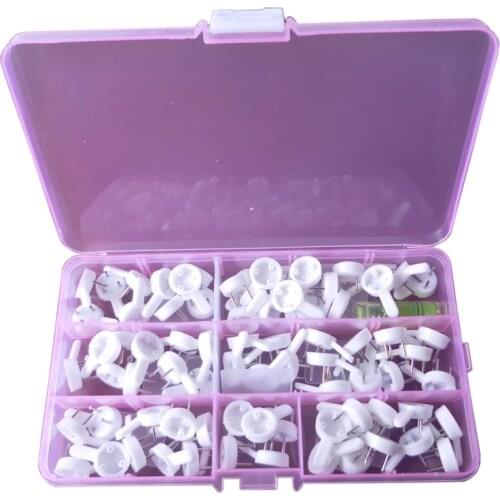 75pc in 1 Invisible Hardwall Drywall Picture-Hanging Hooks Frame Photos Clock Hanger Wall Studs