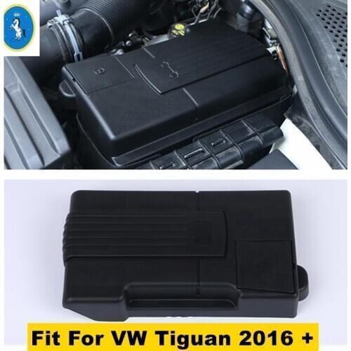 Engine Battery Positive Negative Electrode Waterproof Dustproof Cover Protection Kit Fit For Volkswagen VW Tiguan 2016 - 2020