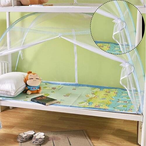 Portable Mosquito Net Installation-free Foldable Students Breathable Mosquito Netting Tent Mosquito Net Home Decor 90x190x110cm