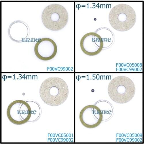 ERIKC Injector Repair Kit Common Rail Injectors Steel Ball Kits Seal Install Tool Kit