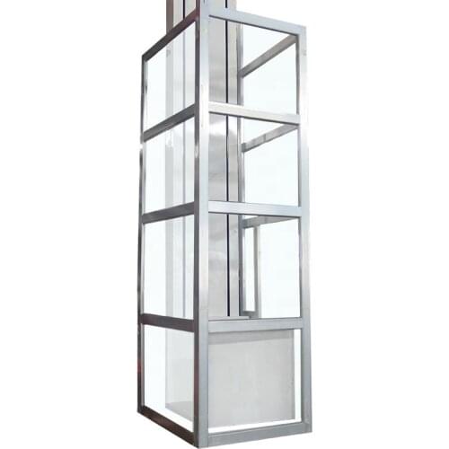 Hydraulic home elevator/wheelchair lift/disable lift designed as requirement with good quality