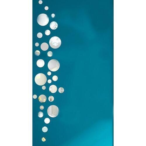 Hot rushed modern acrylic large 3d sticker home decoration Multi-piece Package wall stickers kitchen hot