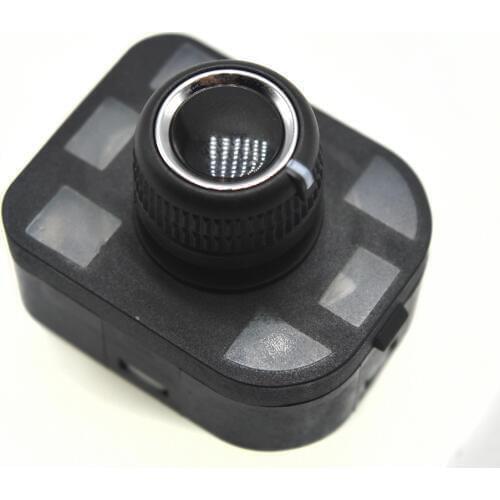 Chrome adjust knob side mirror switch For Audi A4 S4 A4 Allroad Quattro A5 S5 Q5 RS5 RS4 8RD959565 8K0959565C