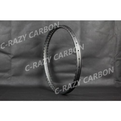 New PLUS 45mm width Asymmetrical AM/ENDURO MTB carbon rims Hookless 27.5er(650b) 29er Tubeless Compatible