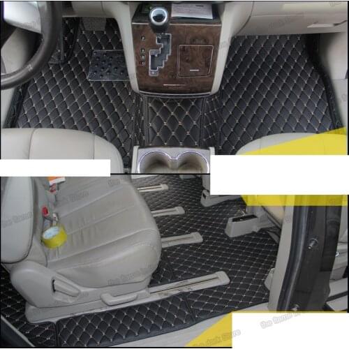 Leather car floor mats for mazda8 mazda MPV 8 2006 2007 2008 2009 2010 2011 2012 2013 2014 2015 2016 accessories auto carpet LY