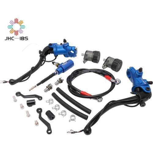 Motorcycle CNC 19 RCS Brake Master Cylinder Cable clutch Radial Brake Pump 22mm Universal For Honda Yamaha Kawasaki Suzuki