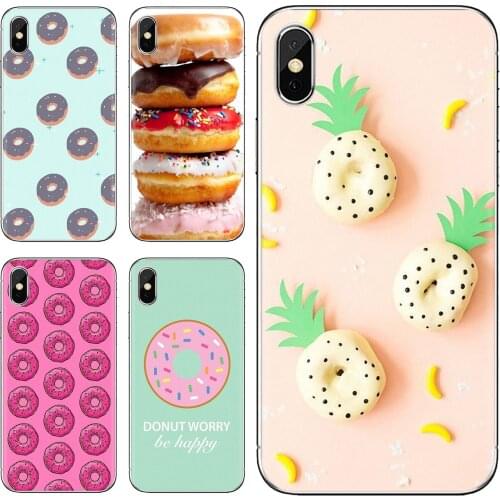 For Xiaomi Mi 5X 6X Mix 1 2 2S 3 Mi5 Mi5S Mi6 Mi3 Mi4 poco X3 nfc F2 Pro M3 Doughnut doughnuts Cookies Sprinkle Phone Soft Case