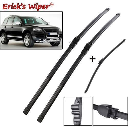 Ericks Wiper LHD Front & Rear Wiper Blades Set For VW Touareg 2003 - 2006 Windshield Windscreen Front Rear Window 26"+26"+14"