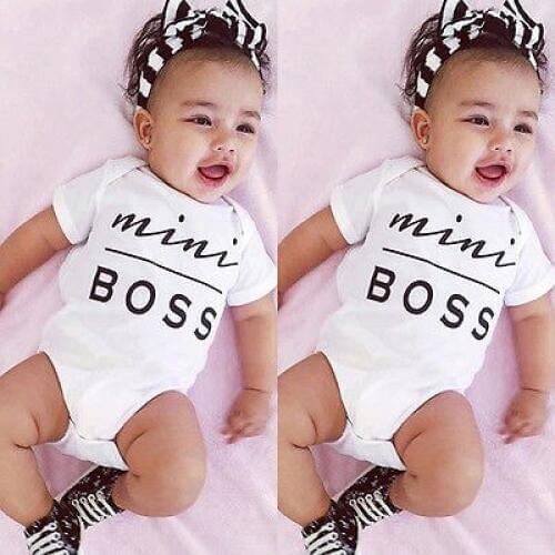 Newborn Kids Clothes Baby Infant Boy Girl Cotton Romper Jumpsuit Outfit Baby Romper