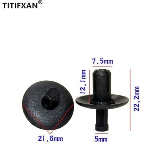 10PCS Water tank on the net bumper cover plate clip card for Audi Q5 A4L A5 A6L TT A8L plastic fasteners