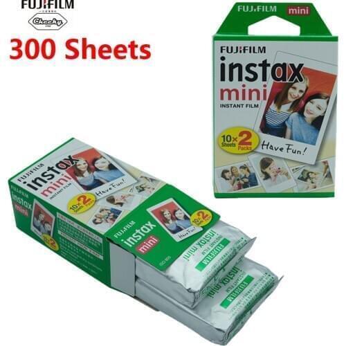 10-300 sheets Fuji Fujifilm instax mini 11 9 8 films Edge films for instant mini 11 9 8 7s 25 50s 9 90 Camera Sp-2 photo Paper