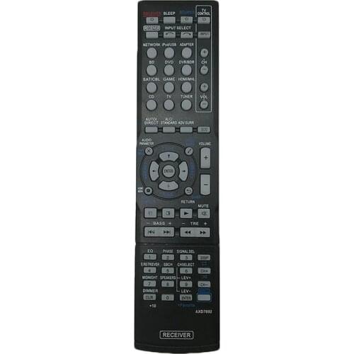 Remote Control AXD7692 For Pioneer AV VSX-43 VSX-60 VSX-528-S VSX-823-K VSX-828-S VSX-1125-K VSX-1012-K AXD7595 AXD7542 AXD7529