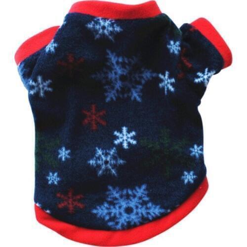 Christmas Dog Warm Sweater Coat Comfortable Cotton Costume Small Dog Cat Pet Clothing Puppy Jacket Apparel Warm Pullover New