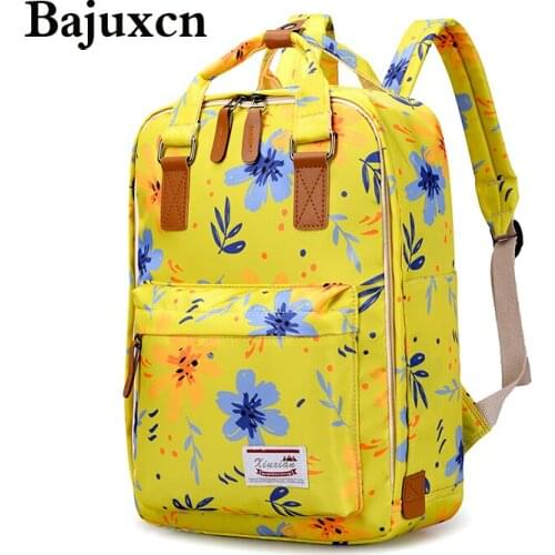 Oxford print backpack 2021 summer new large-capacity shoulder bag multifunctional youth girl school bag light travel bag