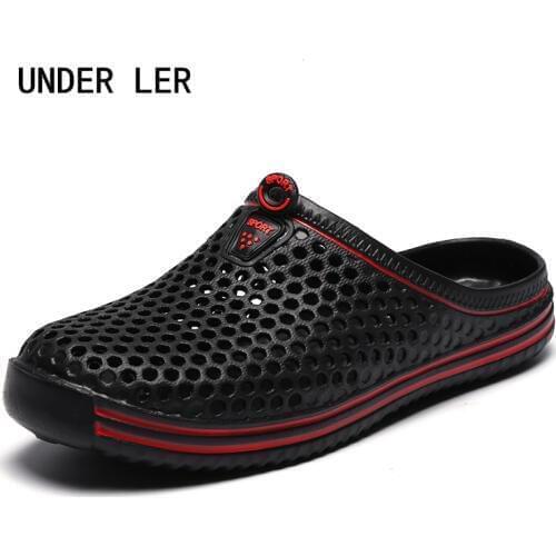 Clogs Summer Hole Sandals For Beach Sports Women Mens Slip-on Shoes Female CHildren Water Outdoor Indoor Slippers