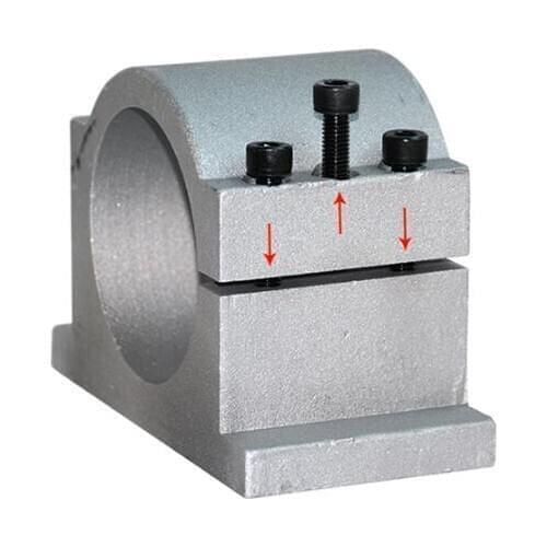 Spindle Motor Mount Clamping 100mm Diameter Cast Aluminium Bracket For CNC Engraving Milling Machine Spindle holder