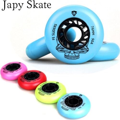 Japy Skate Flying Eagle Sliders 90A Inline Skates Wheels Slalom Roller Skate Wheels For Street Sliding Free Skating Patines