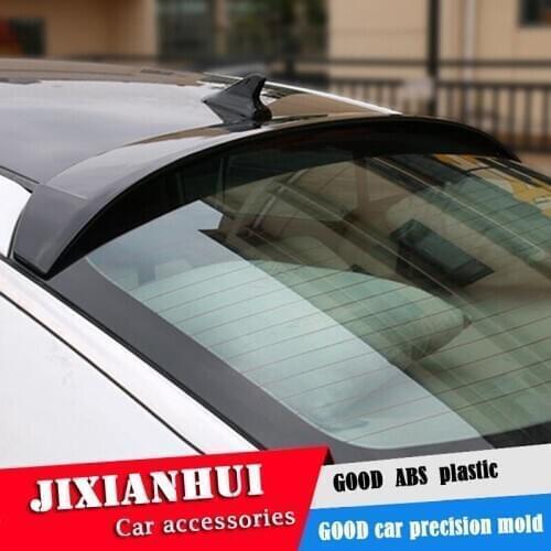 For Optima ROOF Spoiler 2011-2015 Kia Optima K5 ROOF Spoiler WDK ABS plastic Material Car Rear Wing Color Rear Spoiler