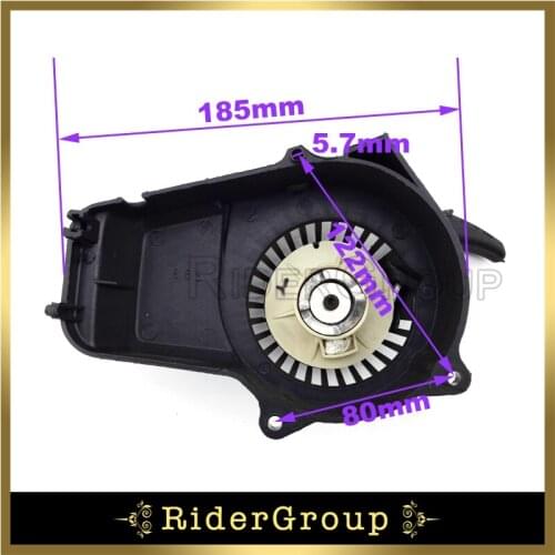 Plastic Black Pull Starter For 47 49cc Engine 2 Stroke Minimoto Pocket Pit Dirt Bike ATV Quad 4 Wheelers Parts