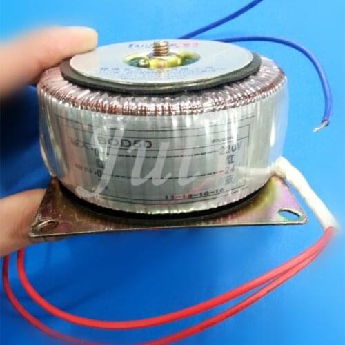 30W toroidal transformer 24V 1.2A all copper enameled wire, BOD high quality iron core toroidal transformer