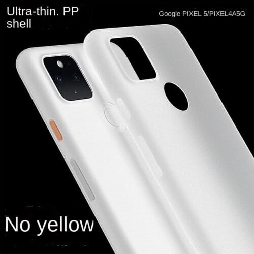 Ultrathin PP 0.4mm matte Frosted Case For Google Pixel 4A 5G Slim Super Thin Ultra Thin Plastic Protective Cover