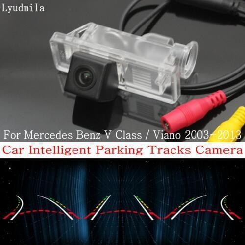 Lyudmila Car Intelligent Parking Tracks Camera FOR Mercedes Benz V Class / Viano Back up Reverse Camera / Rear View Camera