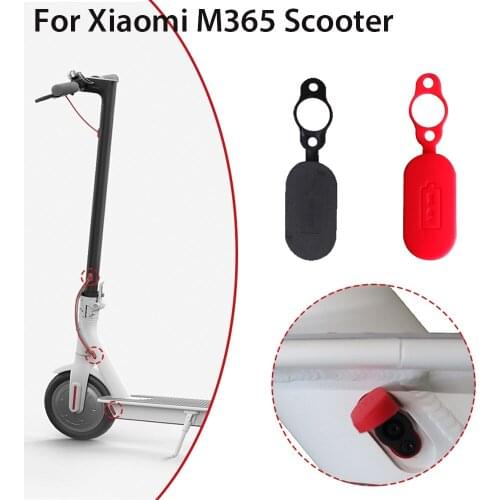 Charging Port Dust Plug Rubber Case For Xiaomi M365 1S Pro Pro2 Electric Scooter Battery Power Charger Line Hole Cover Parts Red