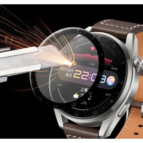 Protective Cover Screen Protector Soft Glass Fiber For Huawei Watch Pro 3 Protective Film Smart Accessories