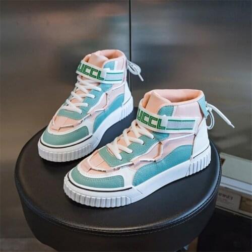 High Top Casual Shoes Women Flat Running Shoes Walking Sports Female Sneakers Platform Shoes Feminine Zapatillas De Deporte