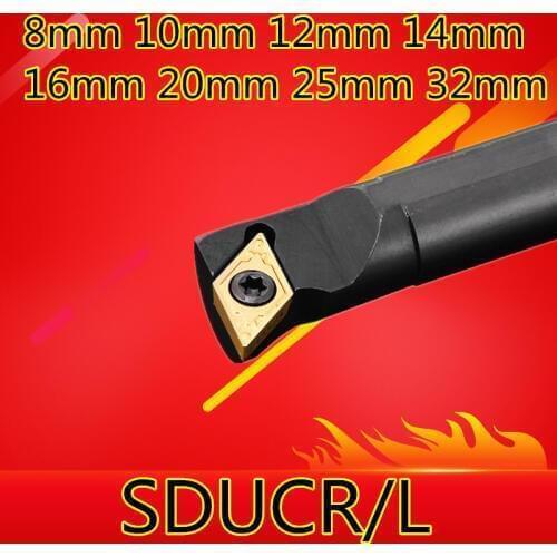 1PCS S08K-SDUCR07 S10K-SDUCR07 S12M-SDUCR07 S16Q-SDUCR11 S20R-SDUCR11 S25S-SDUCR11 S32T-SDUCR11 8mm-32mm CNC Turning tool