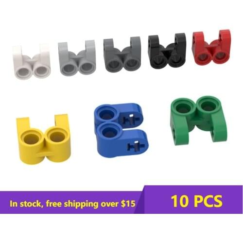 10 PCS Blocks Parts DIY 41678 Cross Shaft And Bolt Connection Technical Parts Compatible Brand Educational Tech Parts Toys