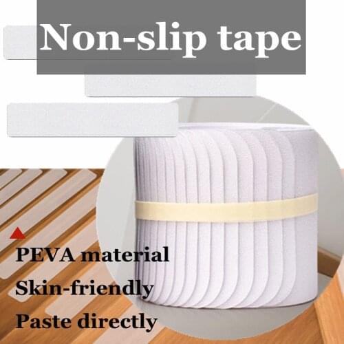 10CM*60/80CM Step Bathroom PEVA Non-slip Tape Skin-friendly Waterproof Rubber Transparent Sticker Home Essentials