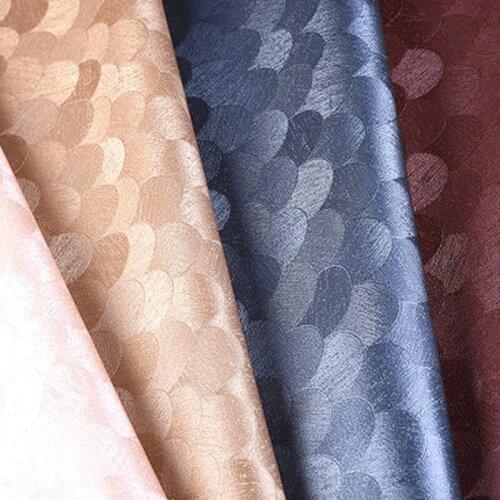 100*138cm Fish Scale Pattern Artificial PU Leather Fabric For Bag Furniture Background Wall Sofa Upholstery Decor Faux Leather