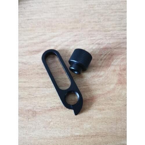 100PCs/lot Black CNC Universal Emergency Repair Hanger Rear Derailleur Hangers Dropouts Bike Frame Savers with CNC screws