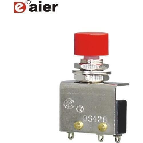 100PCS DS-428 good quality RED 8MM small push switch