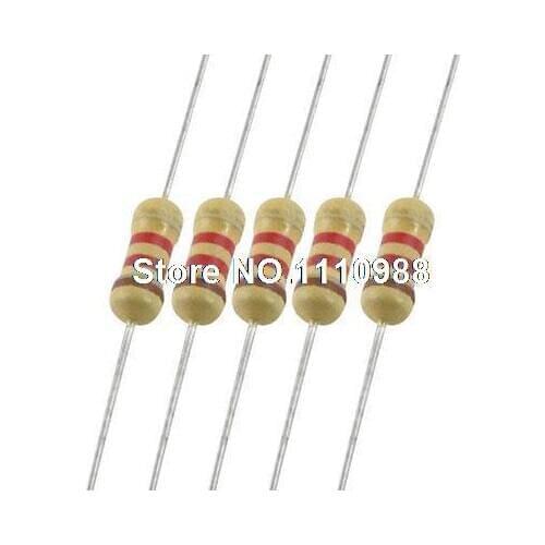 5000 x Resistors 1K2 1.2K Ohms OHM 1/4W 5% Carbon Film