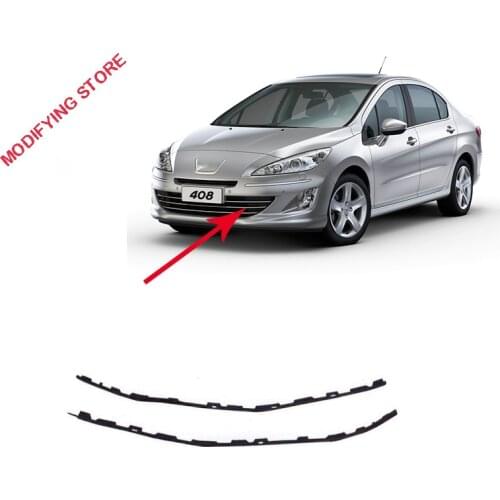 7422Q0 FOR front bumper lower deflector Dongfeng for Peugeot 408 2010-2011 pair left&right