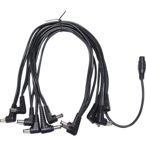 9 Volt Daisy Chain Adaptor Cable Right-angle Effects Pedal Harness Cable