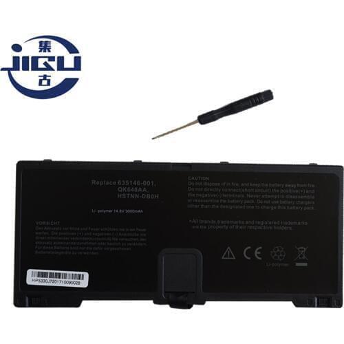 JIGU 4Cells Laptop Battery 635146-001 FN04 HSTNN-DB0H HSTNN-DB0HP QK648AA FOR HP ProBook 5330m