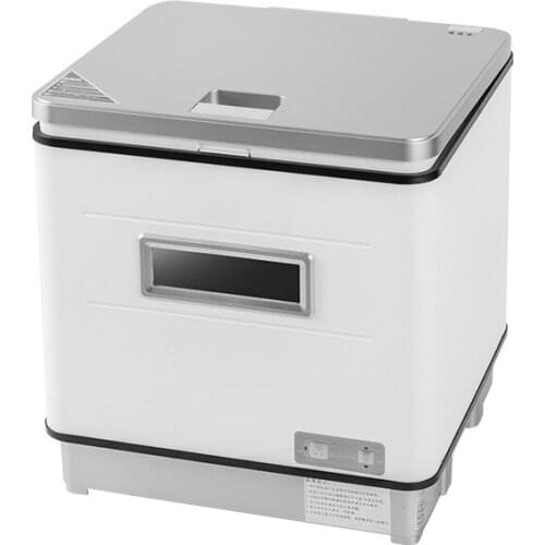 Automatic built in powder detergent in sink drying liquid making dishwasher machine