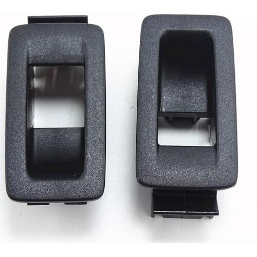2 Pcs 1F0959527 Black Window Glass Control Switch Button Frame for Golf Passat CC Tiguan Jetta Altea Leon Toledo 1F0 959 527