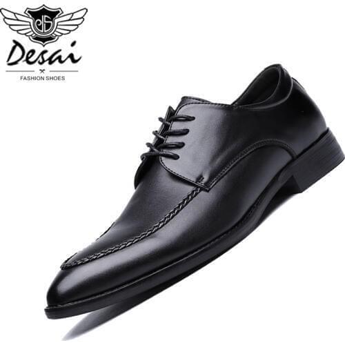 DESAI Mens Leather Shoes