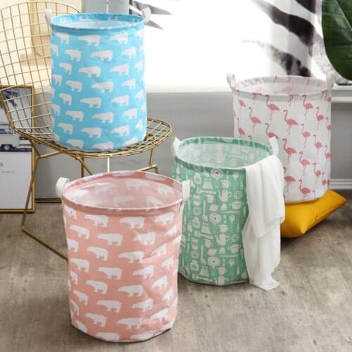 Laundry basket foldable rope basket Household cloth dirty clothes basket storage baskets laundry basket organizer basket bag
