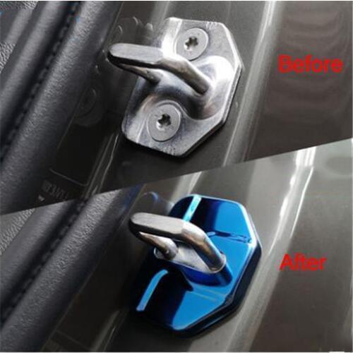 Car Door Lock Cover For Haval H2 H2S H4 H6 H7 H8 H9/WEY VV5 VV7/for Borgward BX5 BX6 BX7/For LYNK&CO 01 02 For Volvo XC60 XC90