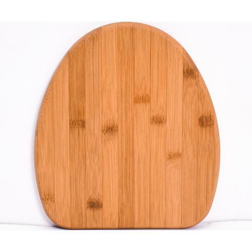 Creative Natural Bamboo Cutting Board Mini Bread Board Best Kitchen Small Chopping Board for Meat Cheese and Vegetables 22X24CM