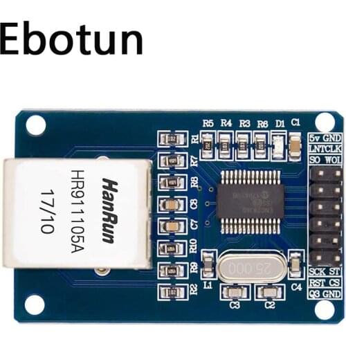 Mini ENC28J60 Ethernet LAN Network Module for arduino 51 AVR SPI PIC STM32 LPC Ethernet MCU development board supporting modules