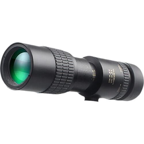 Monocular Telescope Mobile Phone Camera 10-100x30 7-17 Times HD High Bak4 Prism Waterproof Wide View Zoom Single-tube Telescope