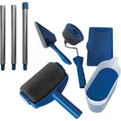 DIY Handle Painting Set Tools Rollers Multifunctional Paint Runner Roller Kit Pro Corner Brush Household Office Wall Decorate