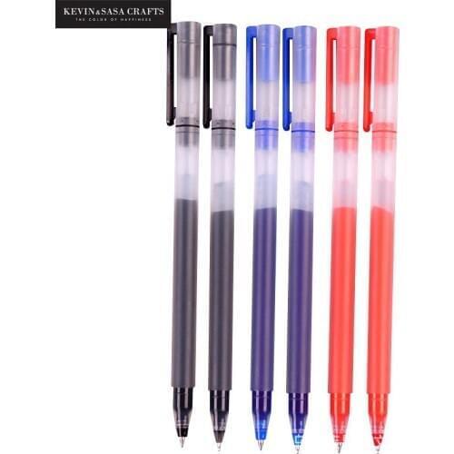 5pcs/set Super Large Capacity Gel Pen Set 0.5mm School Stationery Suppliers Office Accessories Presented By Kevin&sasa Crafts