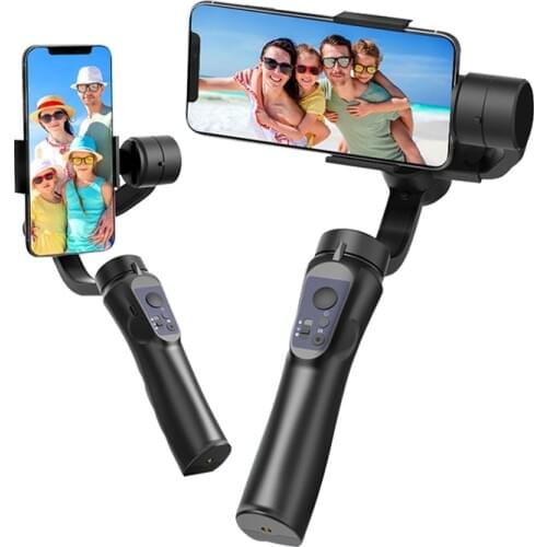 OUTMIX 3 Axis H4 Gimbal Stabilizer for Phone Action Camera Handheld Selfie Stick Stabilizer Tripod for Smartphone Goprpo Vlog